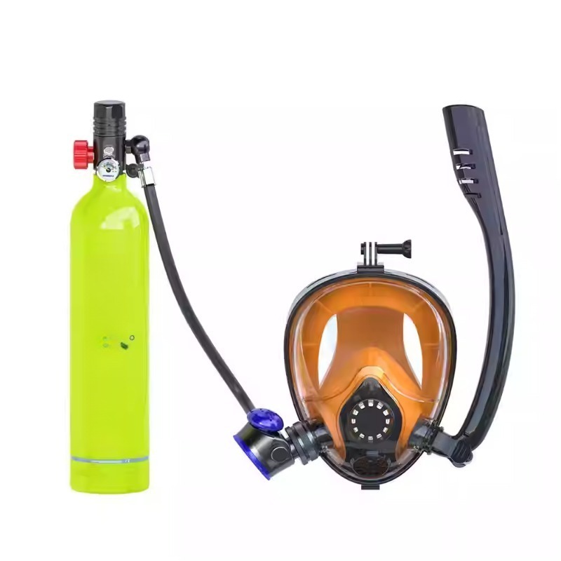 Diving Full Set Mask Snorkel P - Snorkeling Gear review and price