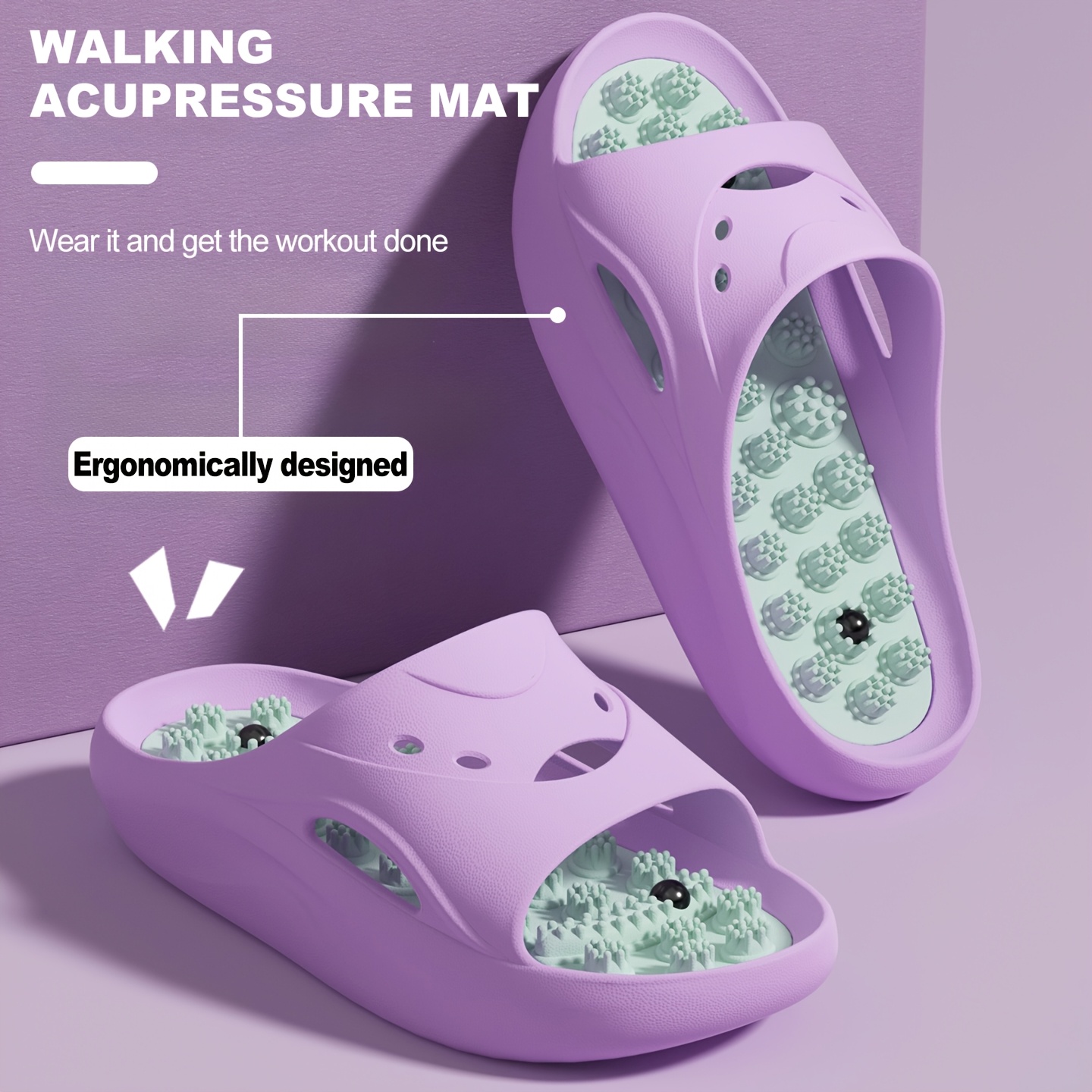 Women Men EVA Massage Slippers - Water Shoes review and price