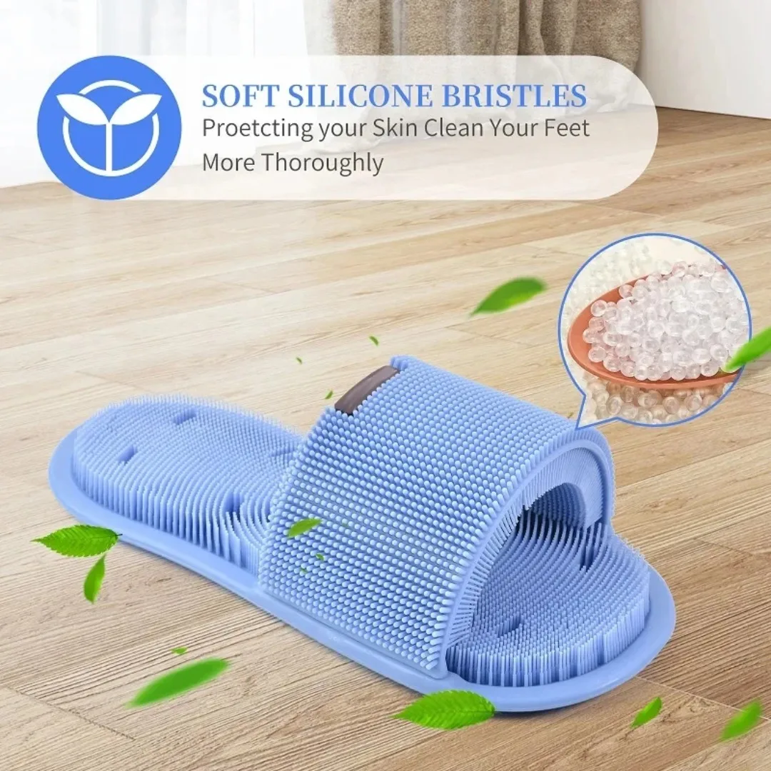 1pc Magic Foot Wash Slippers A - Flippers Swimming review and price