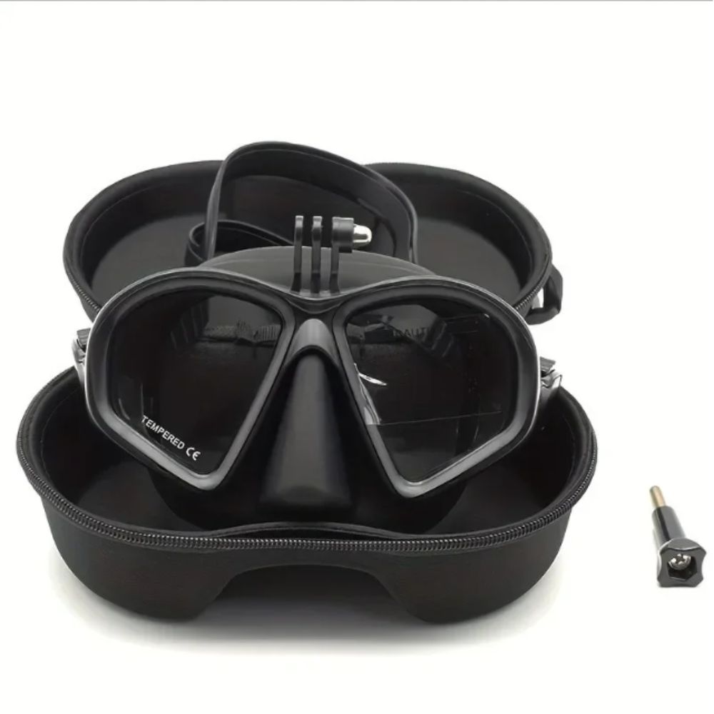 Tempered Glass Freediving Mask - Snorkel Set review and price