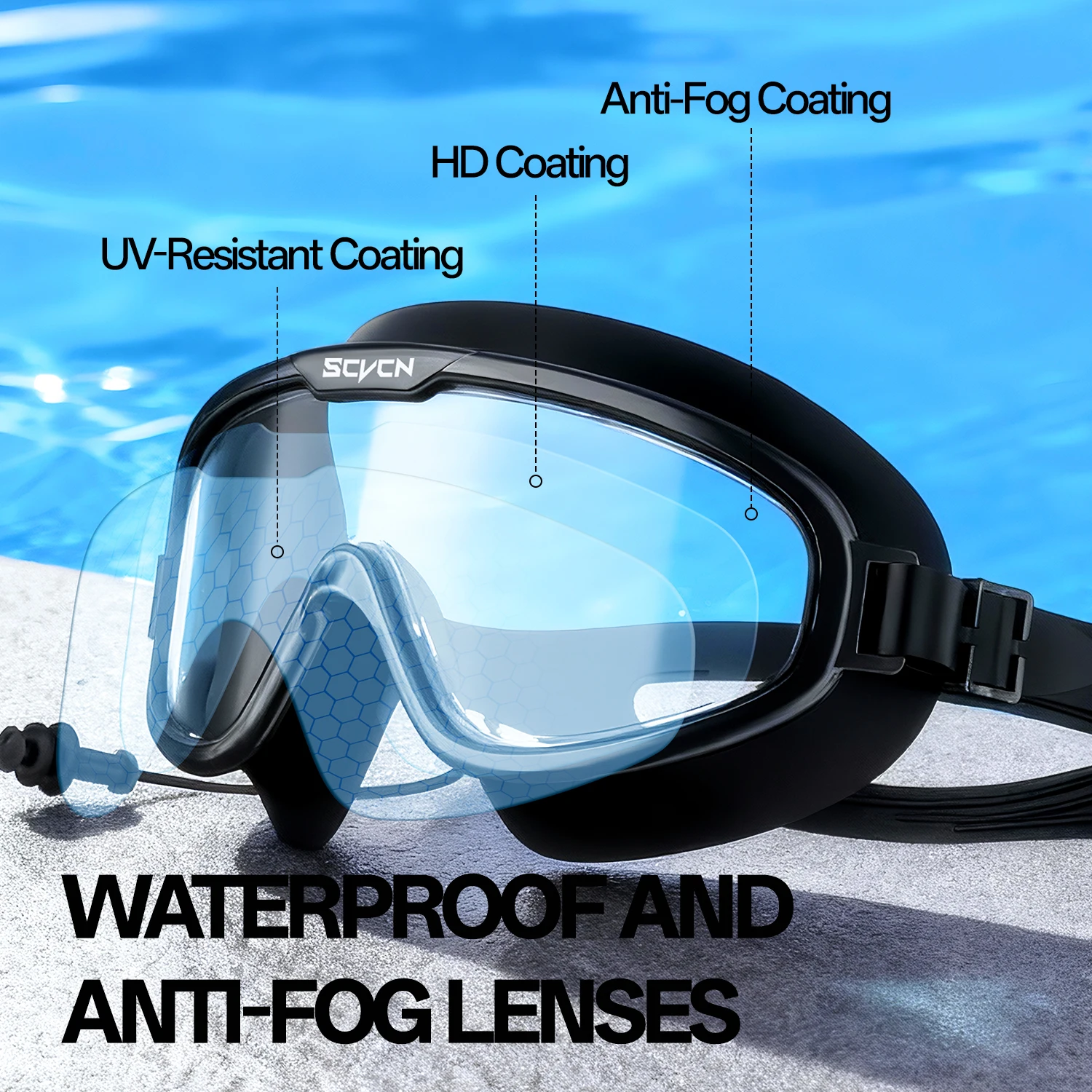 SCVCN Swimming Goggles Profess - Goggles Swim review and price
