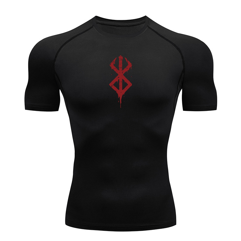 Men's Print Compression Shirts - Rash Guard review and price