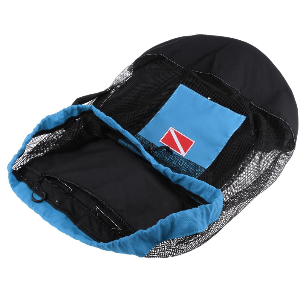 Scuba Diving Mesh Backpack 80L - Snorkeling Gear review and price
