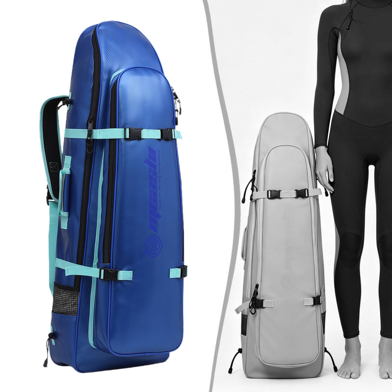 Long Fins Bag Portable Scuba D - Snorkeling Gear review and price
