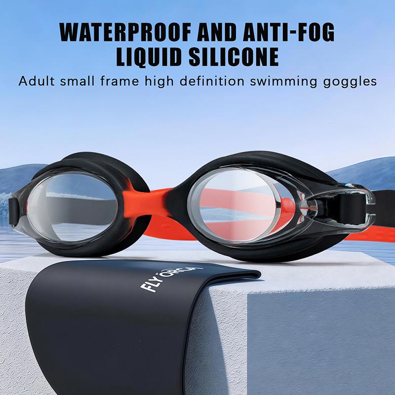 Men Women Small Frame Silicone - Goggles Swim review and price