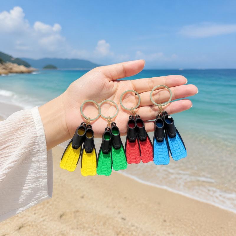 Diving Fin Key Chain Flipper K - Flippers Swimming review and price